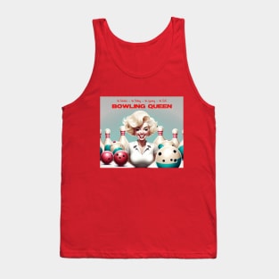 SciFi Bowling Queen Tank Top